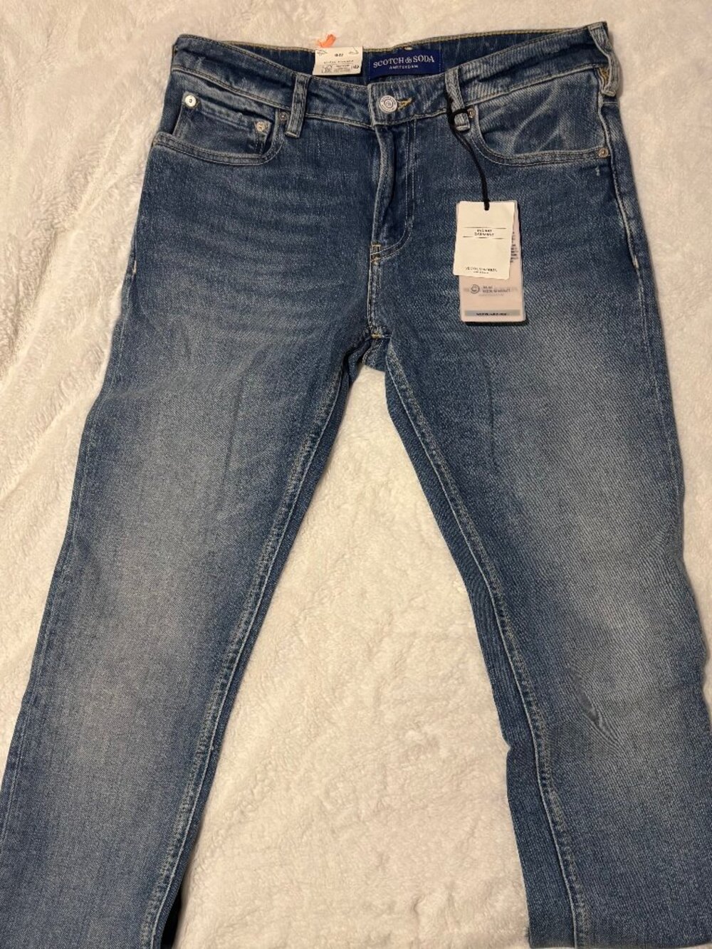 Scotch & Soda Skim Skinny Fit Jeans – Light Wash – Stretch Denim – New With Tags